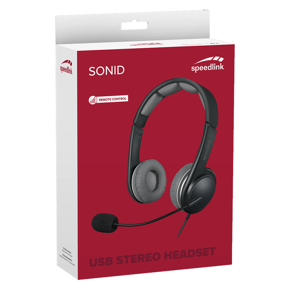 Headphone Wired Speedlink Sonid Sl-870002 (USB 2.1)