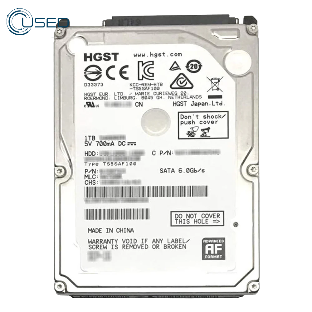 HGST 1TB 2.5 Inch Internal Laptop HDD (Original Used)