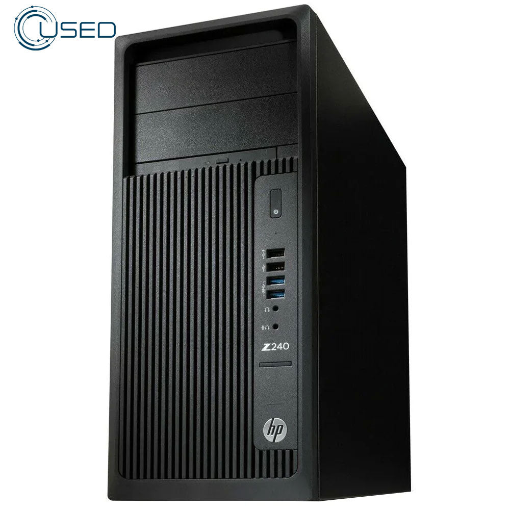 PC Used Tower Workstation HP Z240 (i5/7500 - 8G DDR4 - No Hard - Intel HD 630 - DVD - 400W)