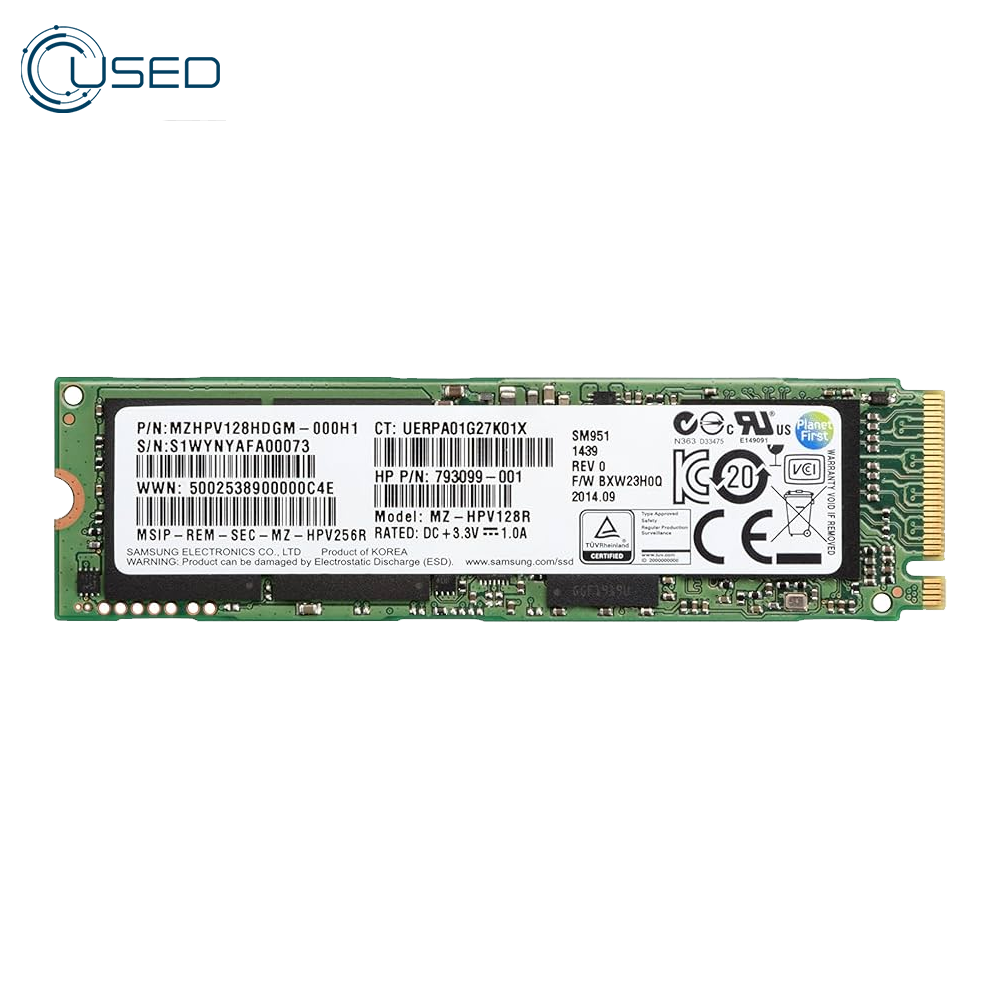 HP 128GB M.2 SATA SSD 2280 (Original Used)