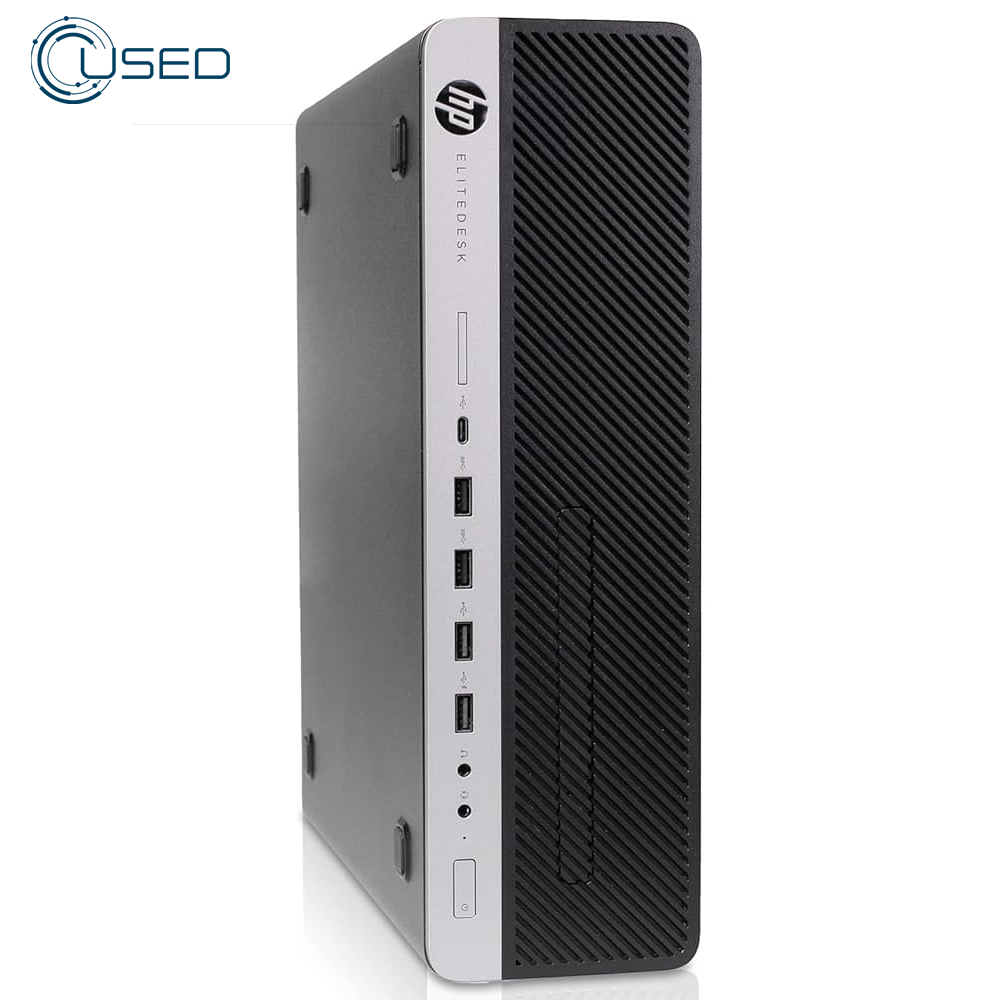 HP EliteDesk 800 G4 SFF Desktop PC (Intel Core i7/8700 - 8GB DDR4 - No Hard - Intel UHD Graphics) Original Used