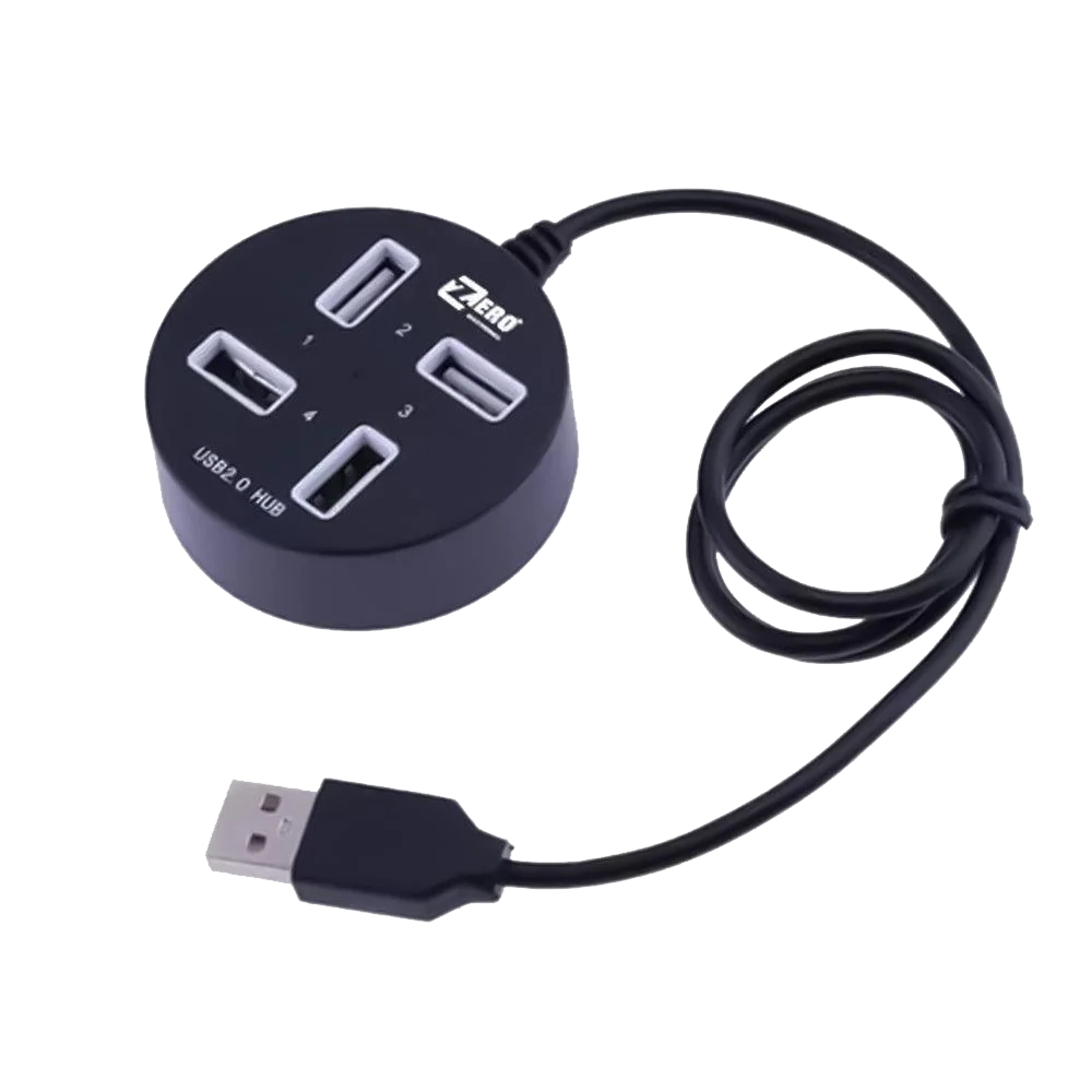 HUB USB 2.0 4 Port Zero ZR202