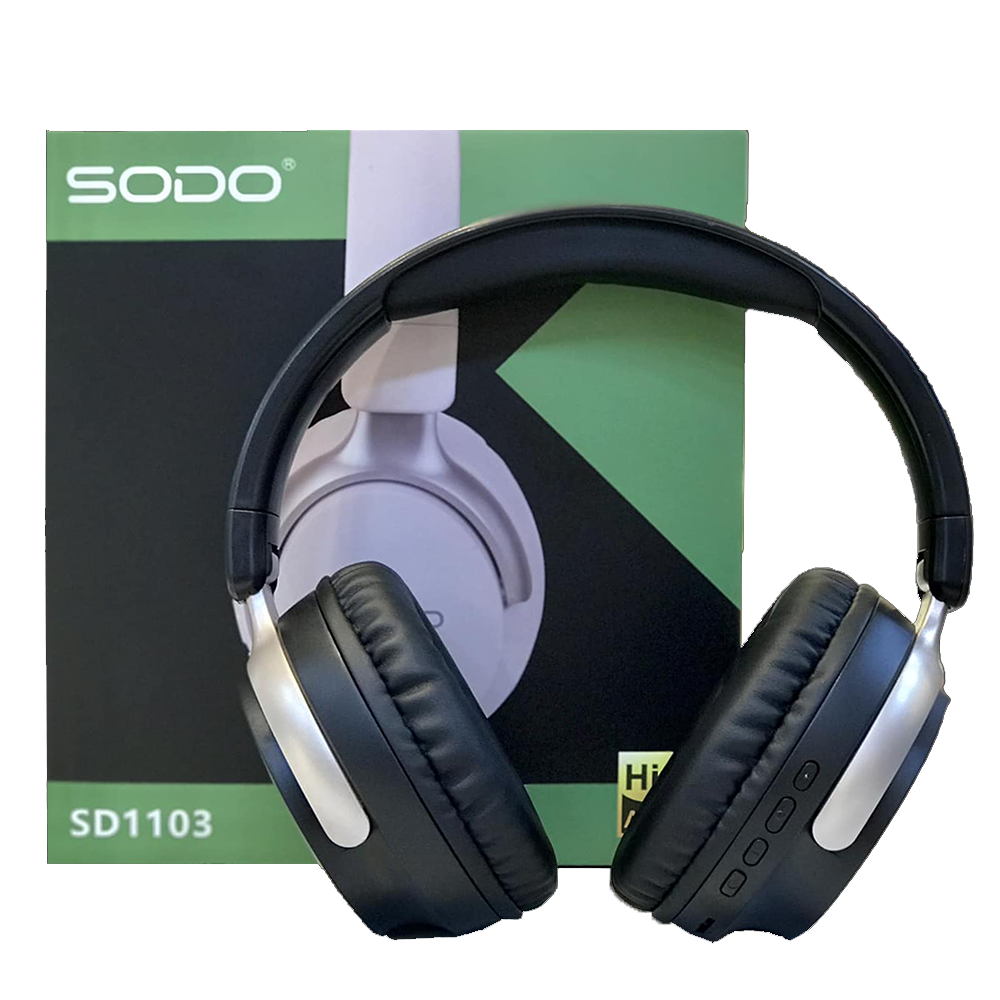 Headphone Bluetooth Sodo SD1103 - Black