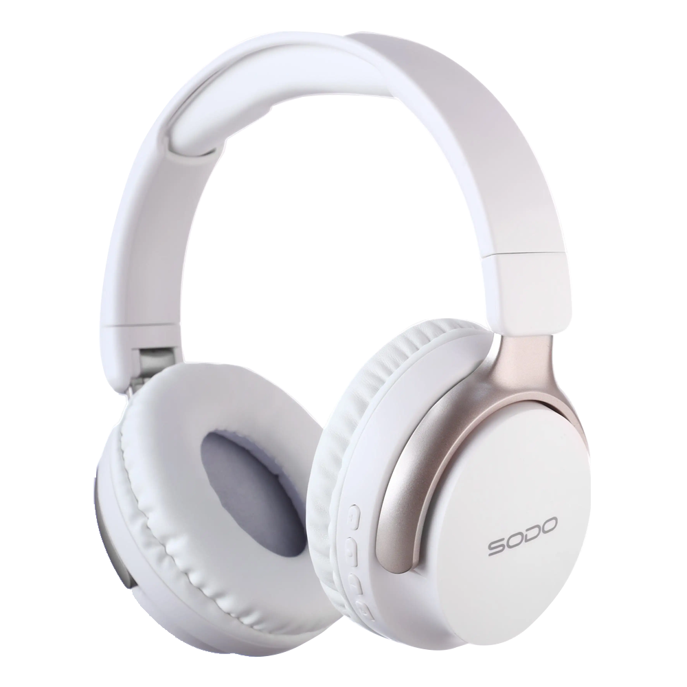 Headphone Bluetooth Sodo SD1103 - White