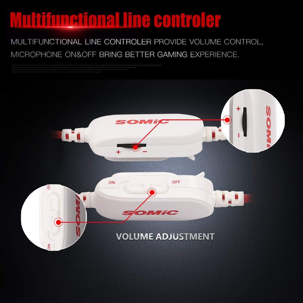 Headphone Wired Somic G923 (Two Socket 3.5mm With Convert)
