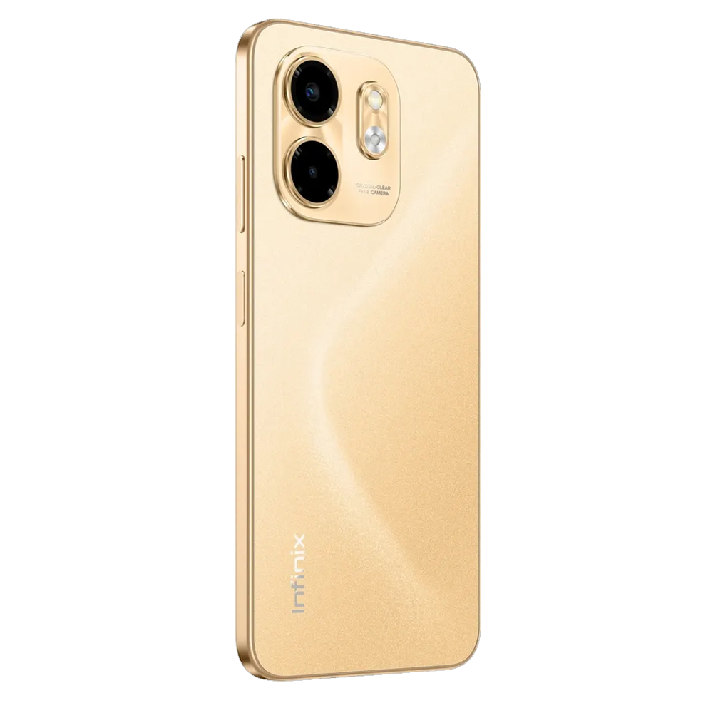 Infinix Smart 9 Mobile Phone (4+4G Ram - 128G Rom) - Gold