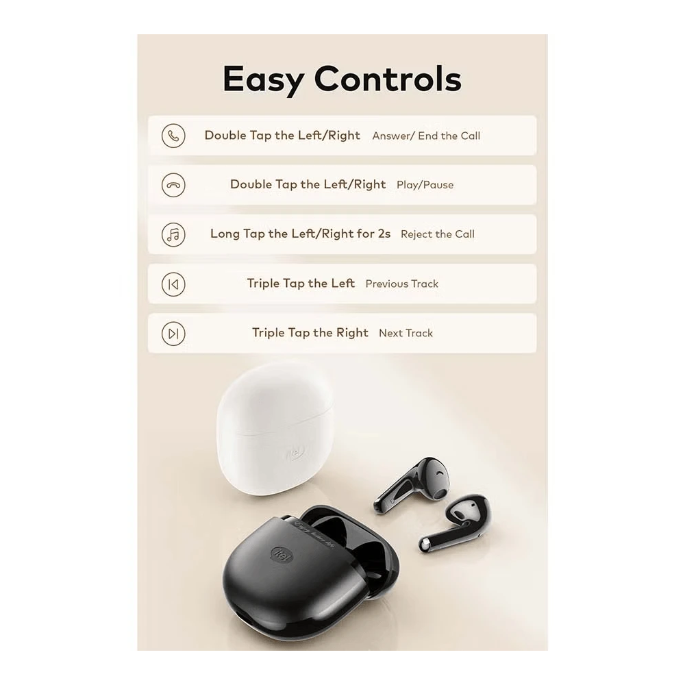 Itel Buds 7 Wireless Earbuds - White