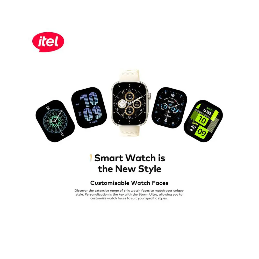 Itel ISW-O23 Storm Ultra Smart Watch - Gold