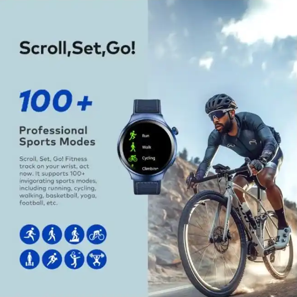 Itel ISW-O43 Climber One Smart Watch - Shiny Gold