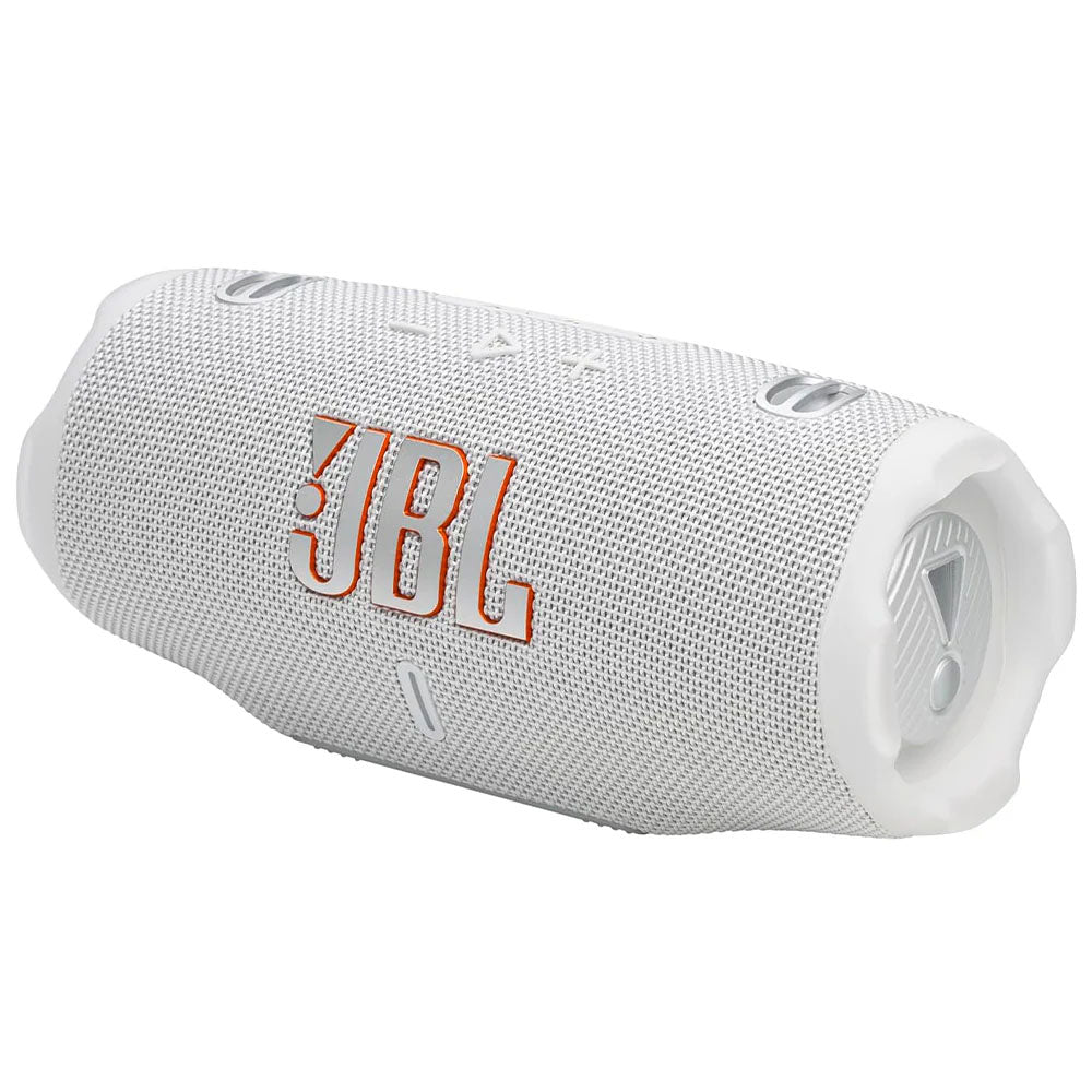 JBL Charge 6 Waterproof Portable Bluetooth Speaker - White