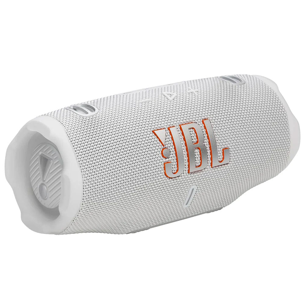 JBL Charge 6 Waterproof Portable Bluetooth Speaker - White