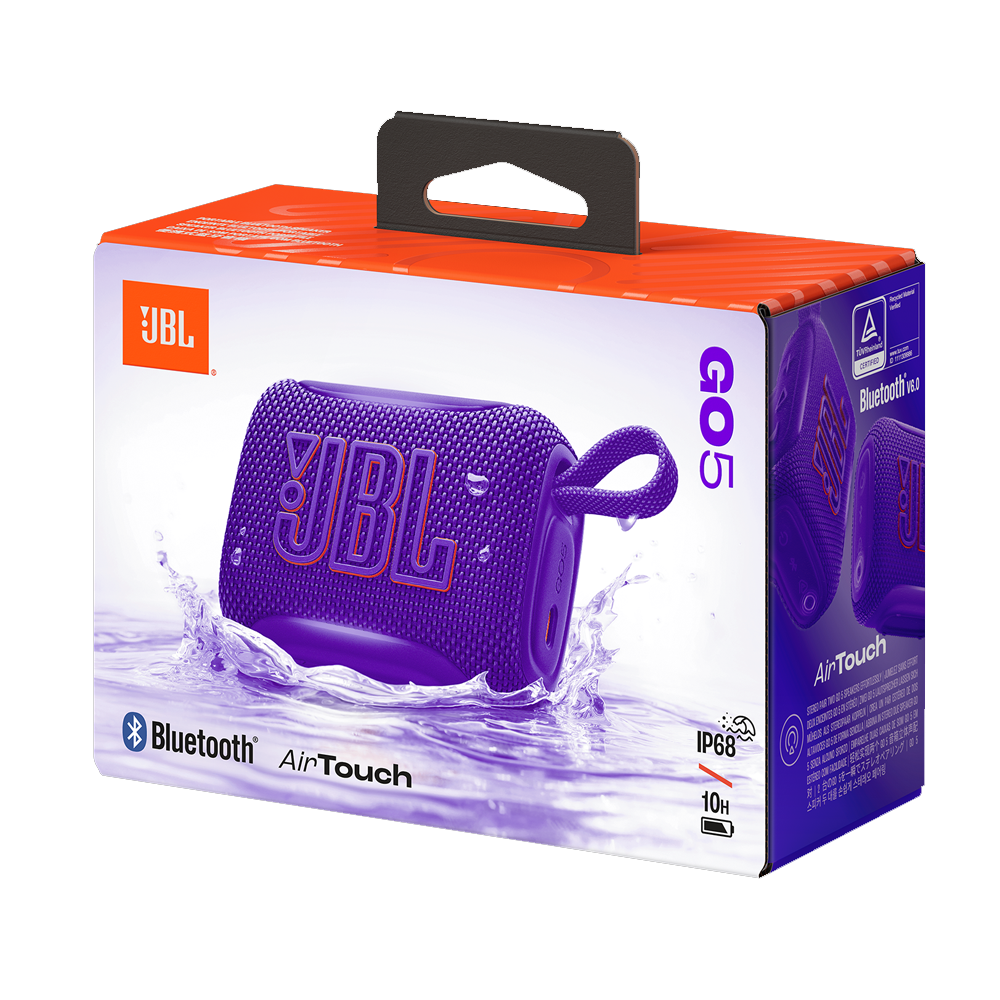 JBL Go 5 Ultra Portable Waterproof and Drop Proof Speaker - Purple