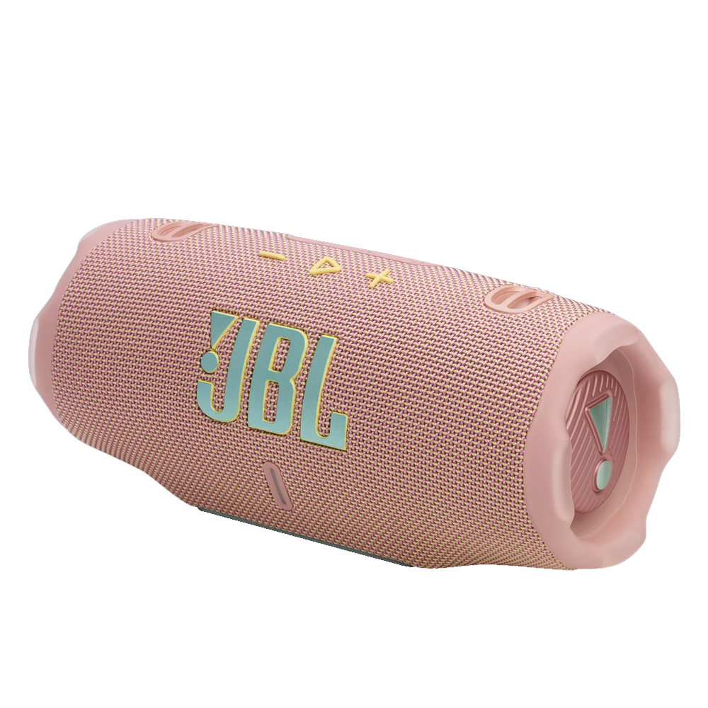 JBL Charge 6 Waterproof Portable Bluetooth Speaker - Pink