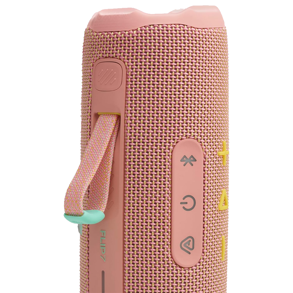 JBL Flip 7 Portable Waterproof Bluetooth Speaker – Pink