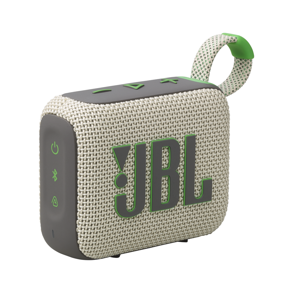 JBL Go 4 Portable Waterproof Bluetooth Speaker - Sand