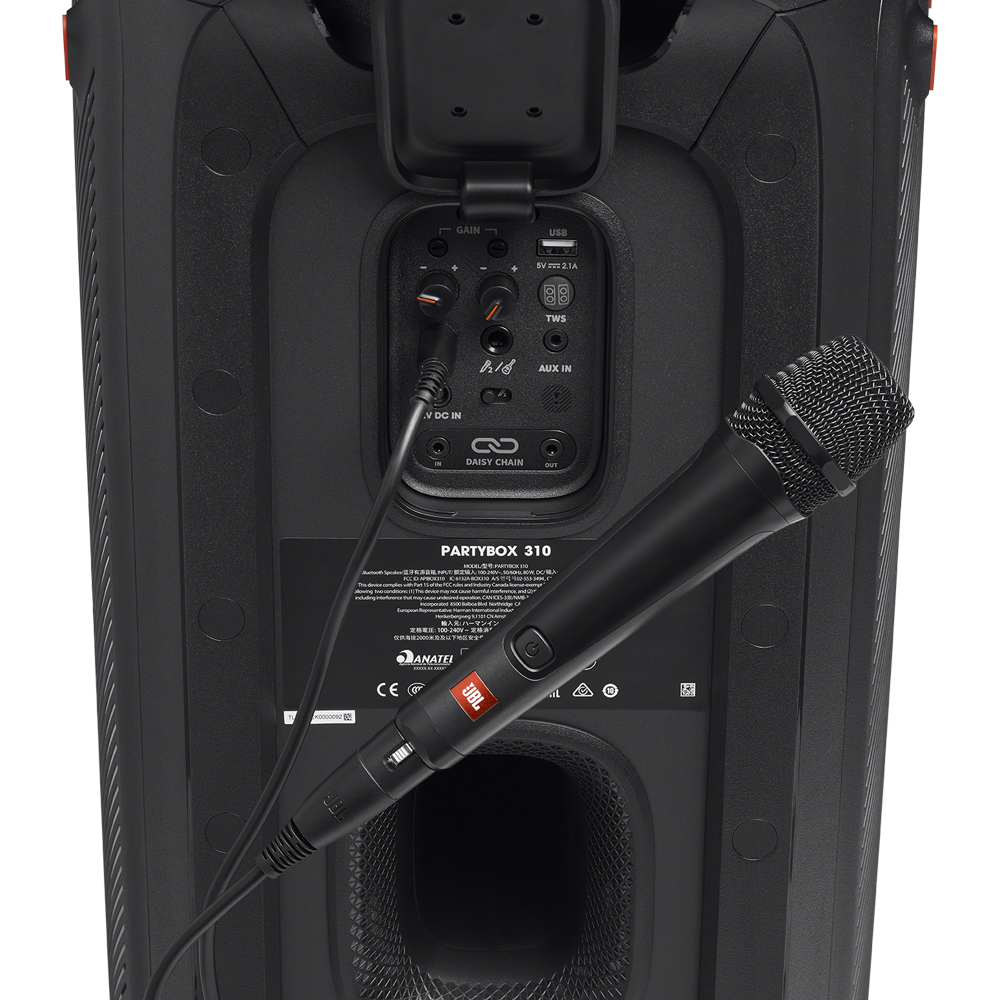 JBL PBM100 6.3mm Wired Microphone - Black