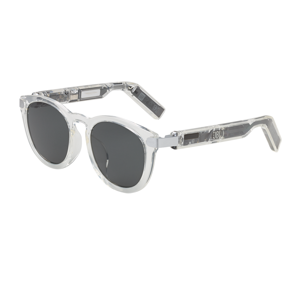 JBL Soundgear Frames Round Audio Glasses - Onyx