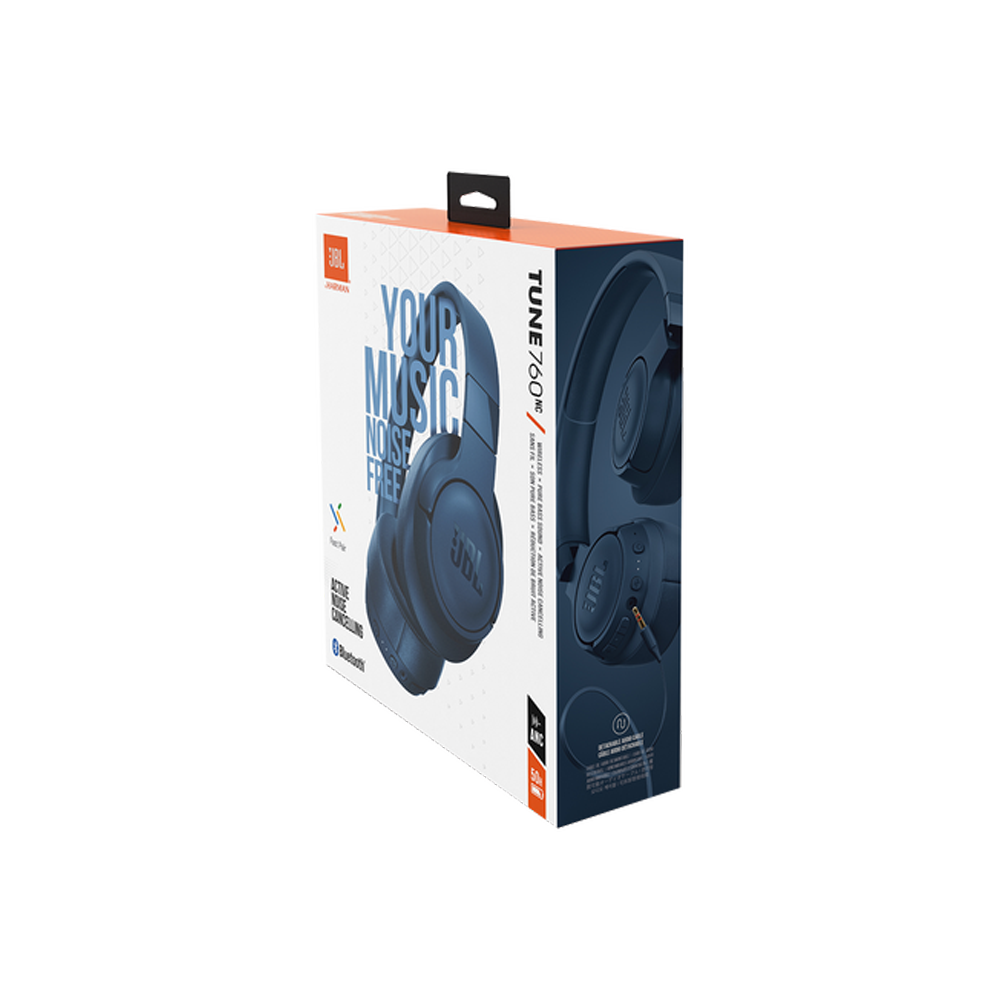 Headphone Bluetooth JBL Tune 760Nc - Blue