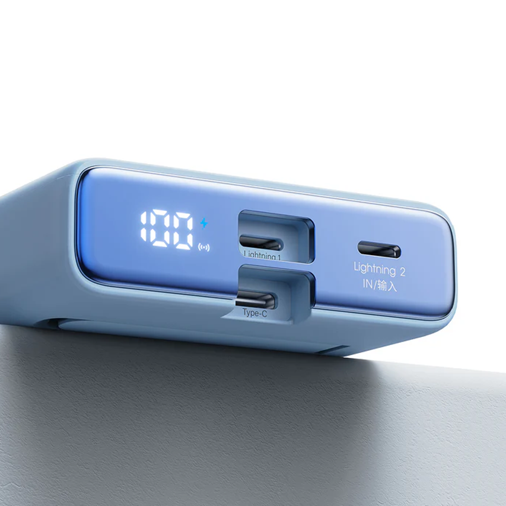 Joyroom JR-PBM01 Magnetic Wireless Power Bank 10000mAh 20W - Blue