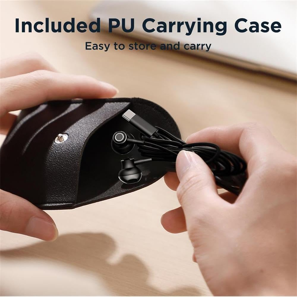 Earphone Wired Joyroom JR-EC07 (Type-C) - Black