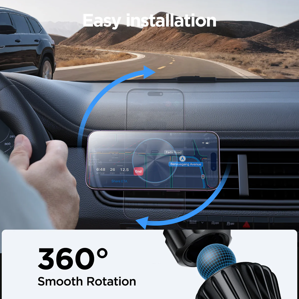 Joyroom JR-ZS240 Pro 15W Magnetic Wireless Car Charger Holder