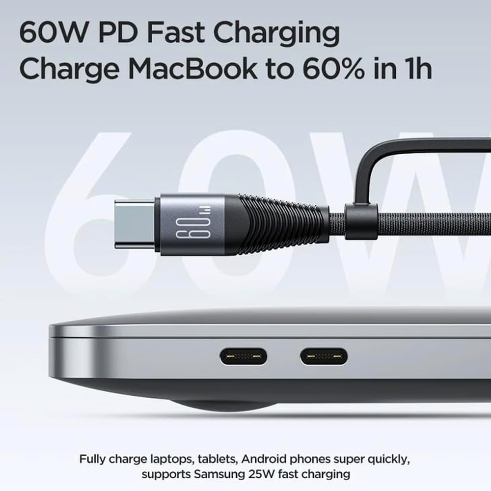 Joyroom S-A37 Multi Function Series 4-in-1 Fast Charging Data Cable 1.20m