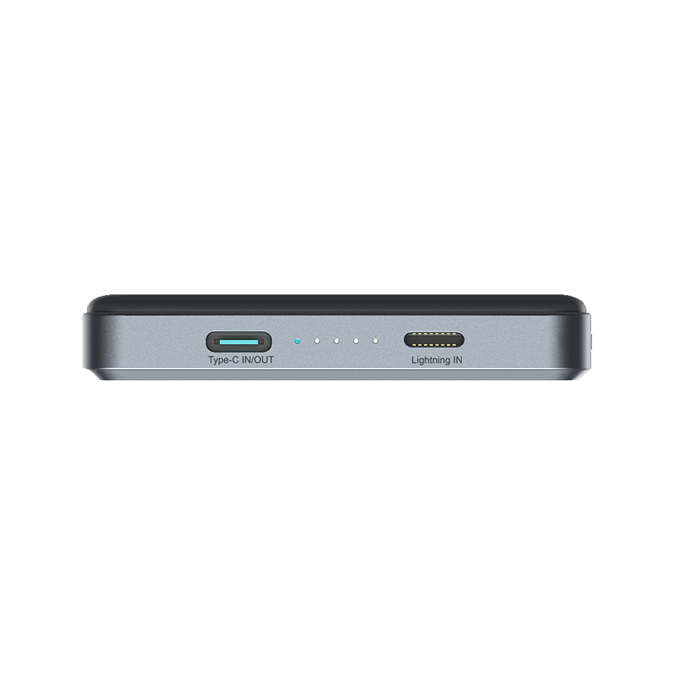Joyroom JR-PBM08 Pro Ultra Slim Magnetic Wireless Power Bank 10000mAh 20W  - Space Grey