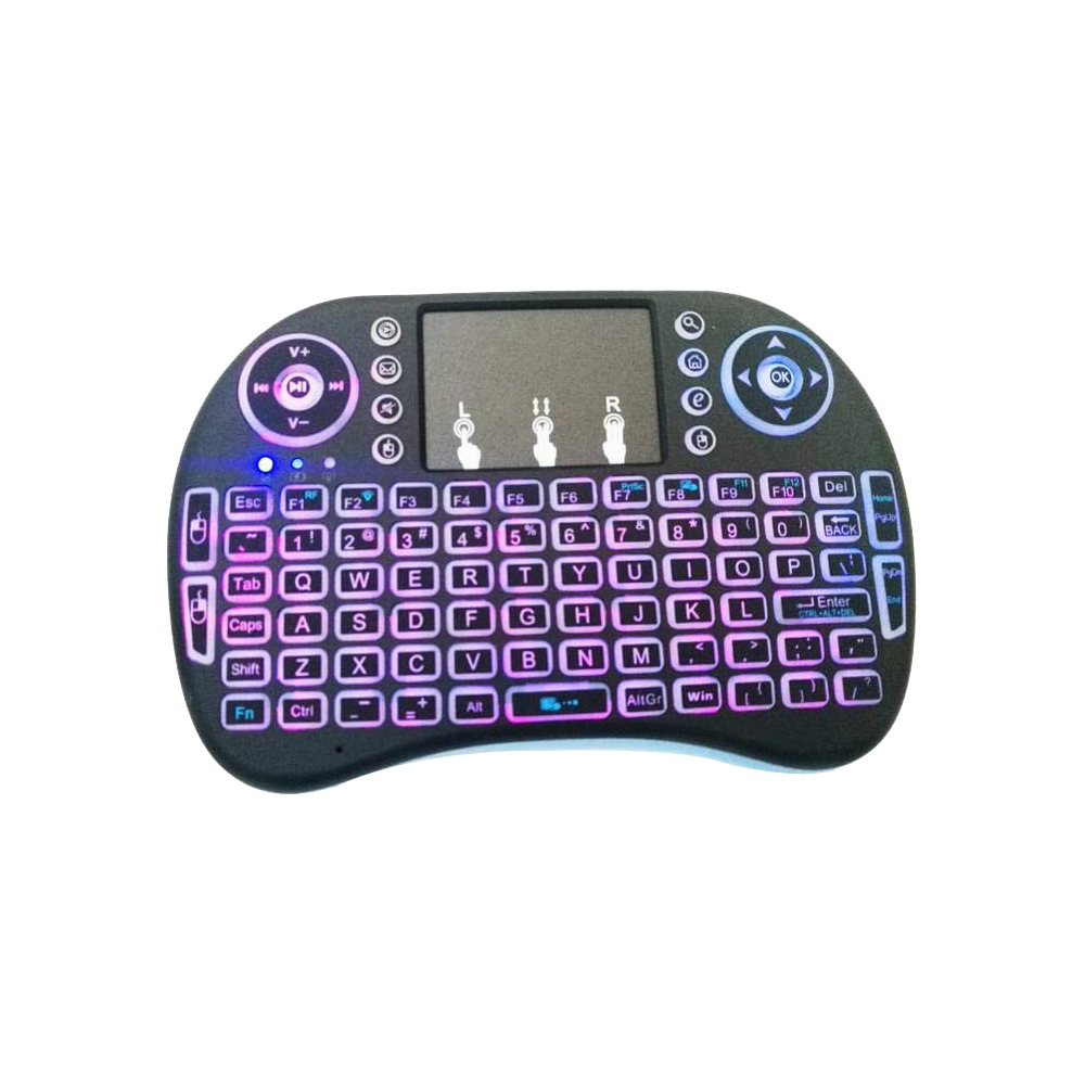 Keyboard Wireless/Bluetooth Rechargeable With Touchpad Utopia Mini