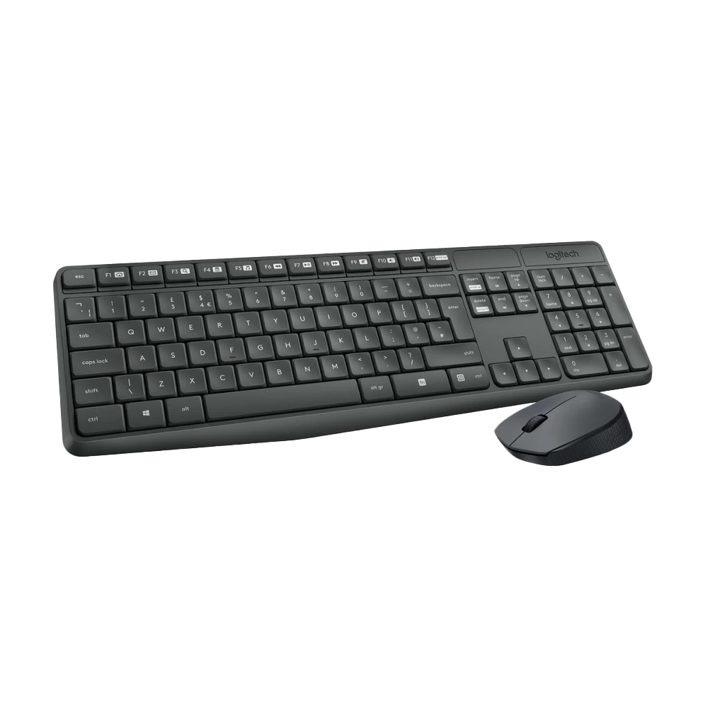 Logitech Mk235 Wireless Keyboard + Mouse Combo
