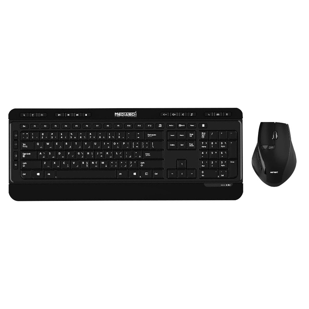 Keyboard + Mouse Wireless Mediatech Mt-8900