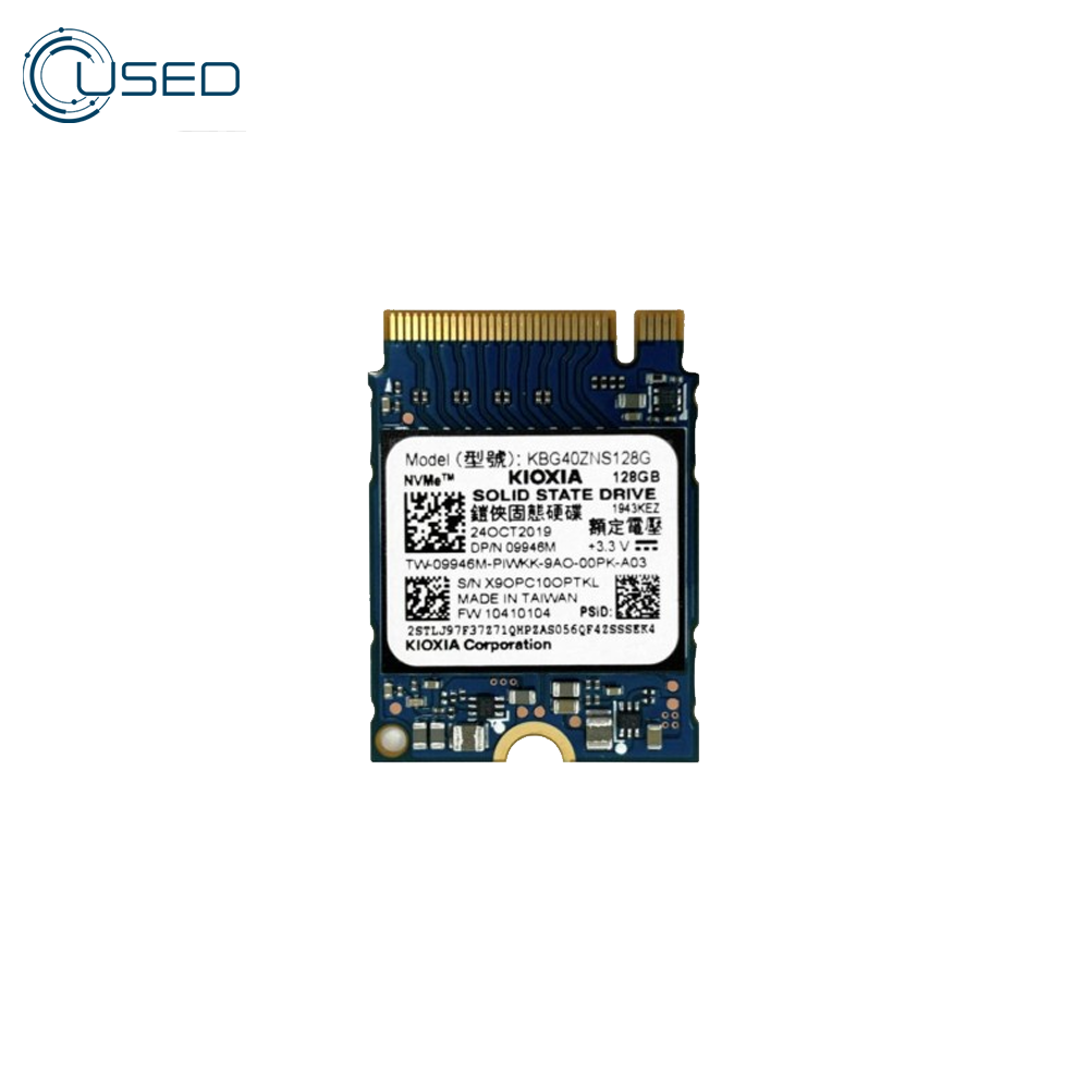 KIOXIA 128GB NVMe M.2 SSD 2230 (Original Used)