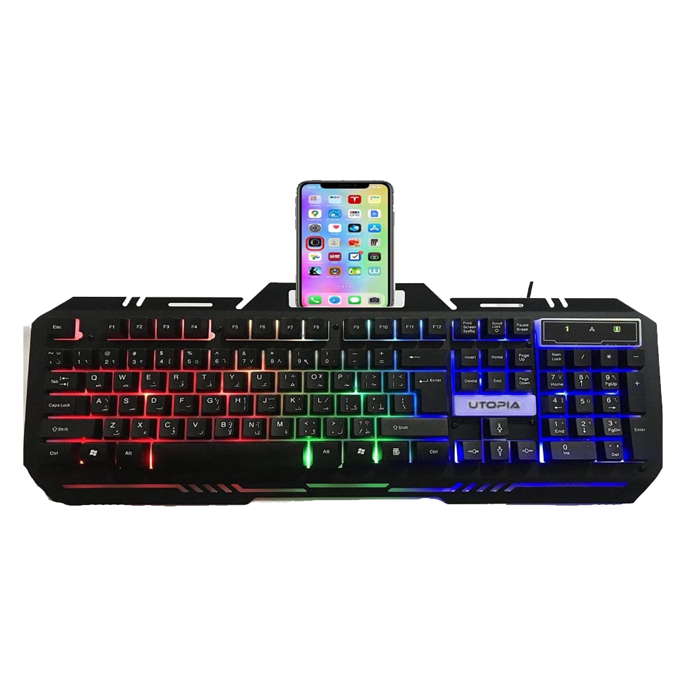 Keyboard USB Gaming Utopia K-102