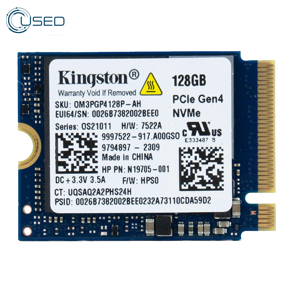 Kingston 128GB NVMe M.2 SSD 2230  (Original Used)