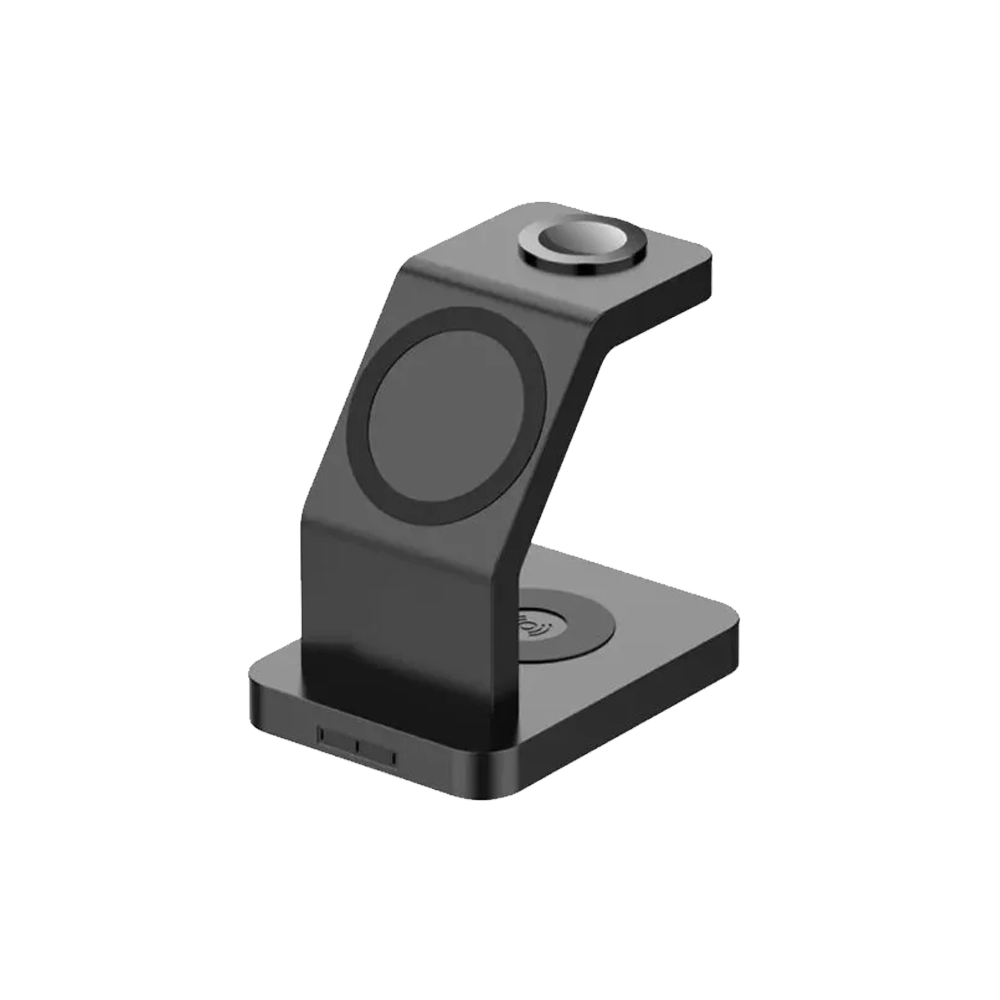 Lanex LW11 3-in-1 15W Smart Magnetic Wireless Charging Stand - Black