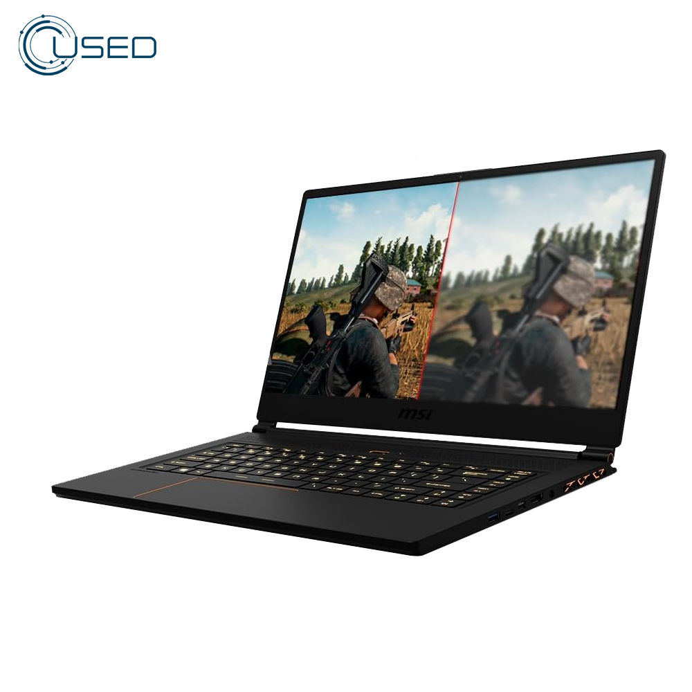 Laptop Used MSI GS65 Stealth Thin 8RF (I7/8750H - 32G DDR4 - 512G M.2 NVMe - Nvidia GTX1070 8G DDR5 -  Cam - 15.6 Inch 144Hz)