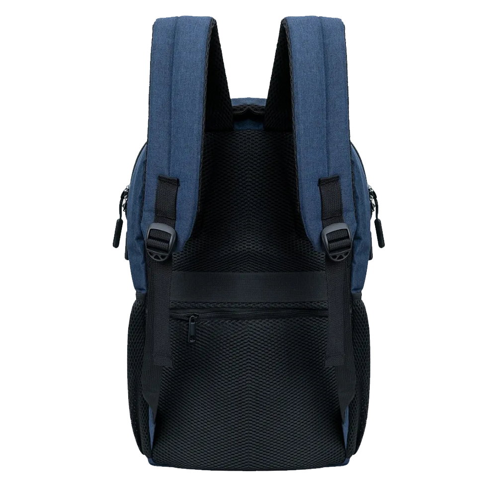 Haven Satchels B003 15.6 Inch Laptop Backpack - Blue