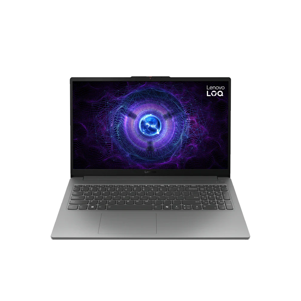 Lenovo LOQ 15IAX9E Laptop (Intel Core i5/12450HX - 8GB DDR5 - 512GB M.2 NVMe - Nvidia RTX 4050 6GB GDDR6 -15.6 Inch FHD IPS 144Hz - Win11) - Luna Grey