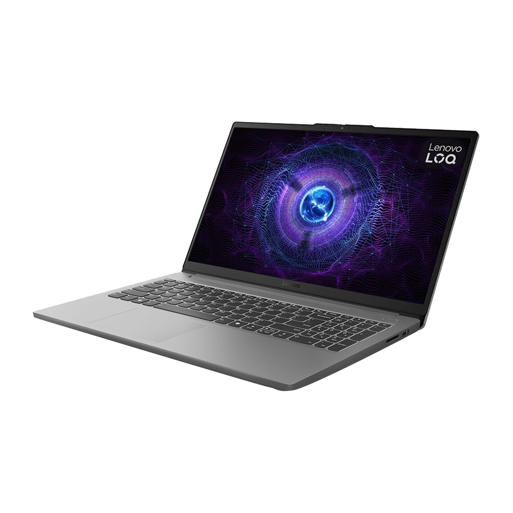 Lenovo LOQ 15IAX9E Laptop (Intel Core i5/12450HX - 8GB DDR5 - 512GB M.2 NVMe - Nvidia RTX 4050 6GB GDDR6 -15.6 Inch FHD IPS 144Hz - Win11) - Luna Grey