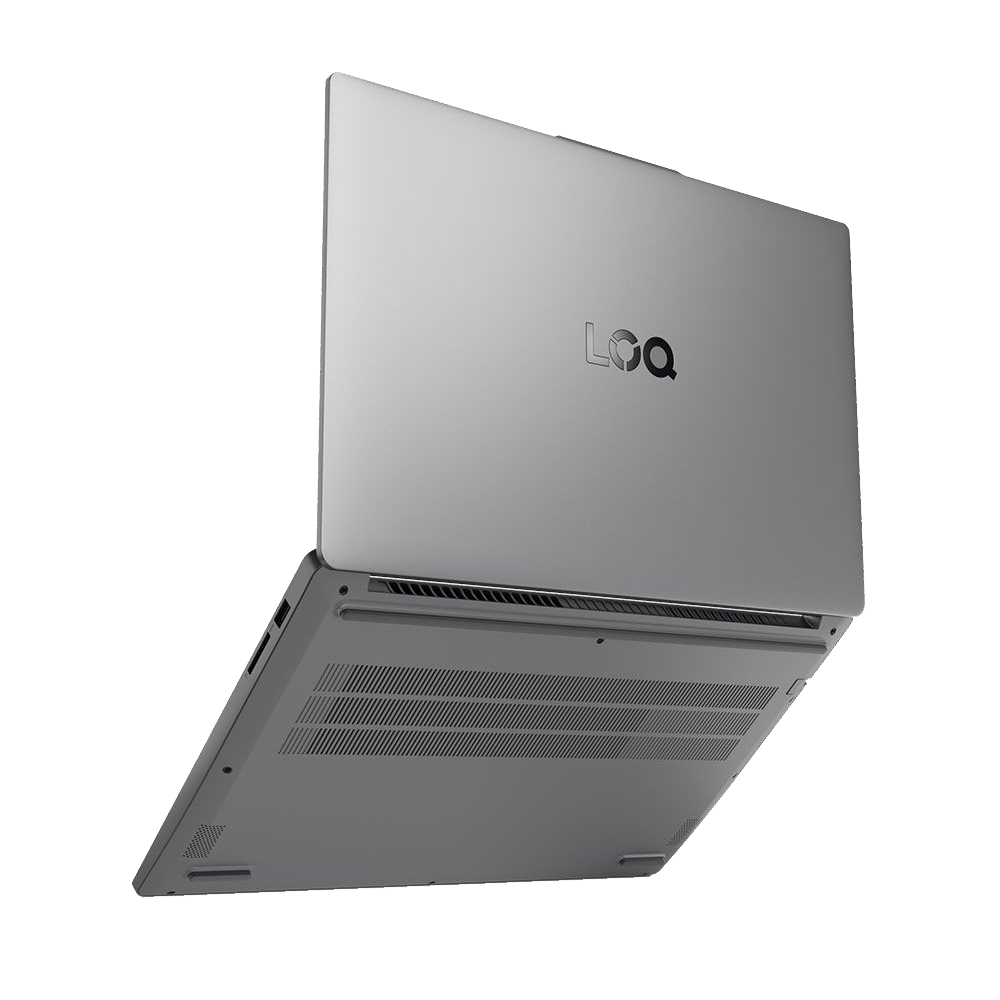 Lenovo LOQ 15IAX9E Laptop (Intel Core i5/12450HX - 8GB DDR5 - 512GB M.2 NVMe - Nvidia RTX 4050 6GB GDDR6 -15.6 Inch FHD IPS 144Hz - Win11) - Luna Grey