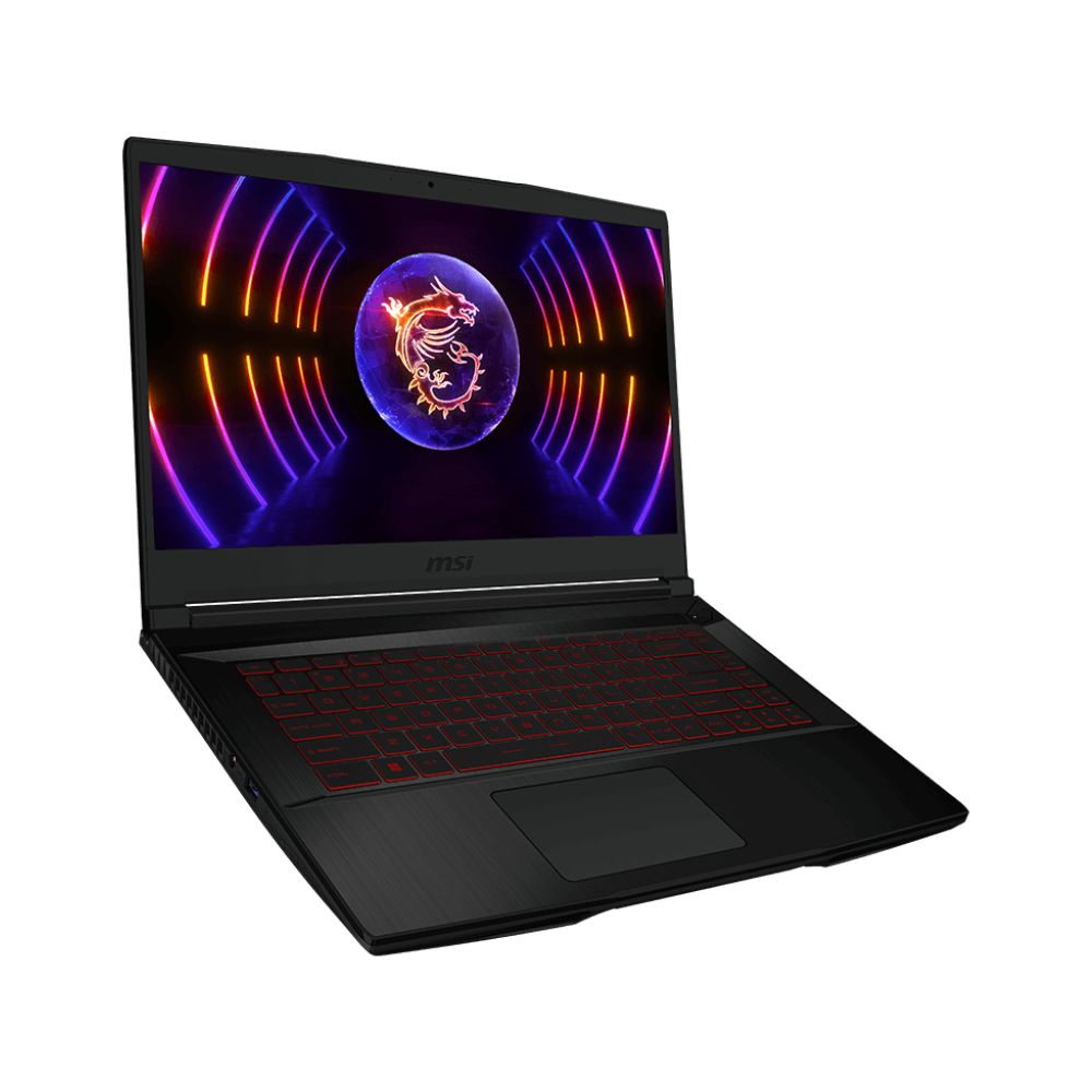 Laptop MSI Thin GF63 12UC-1487XEG (I7/12450H - 16G DDR4 - 512G M.2 NVMe - Nvidia RTX3050 4G DDR6 - 15.6 Inch FHD IPS 144Hz) - BLACK