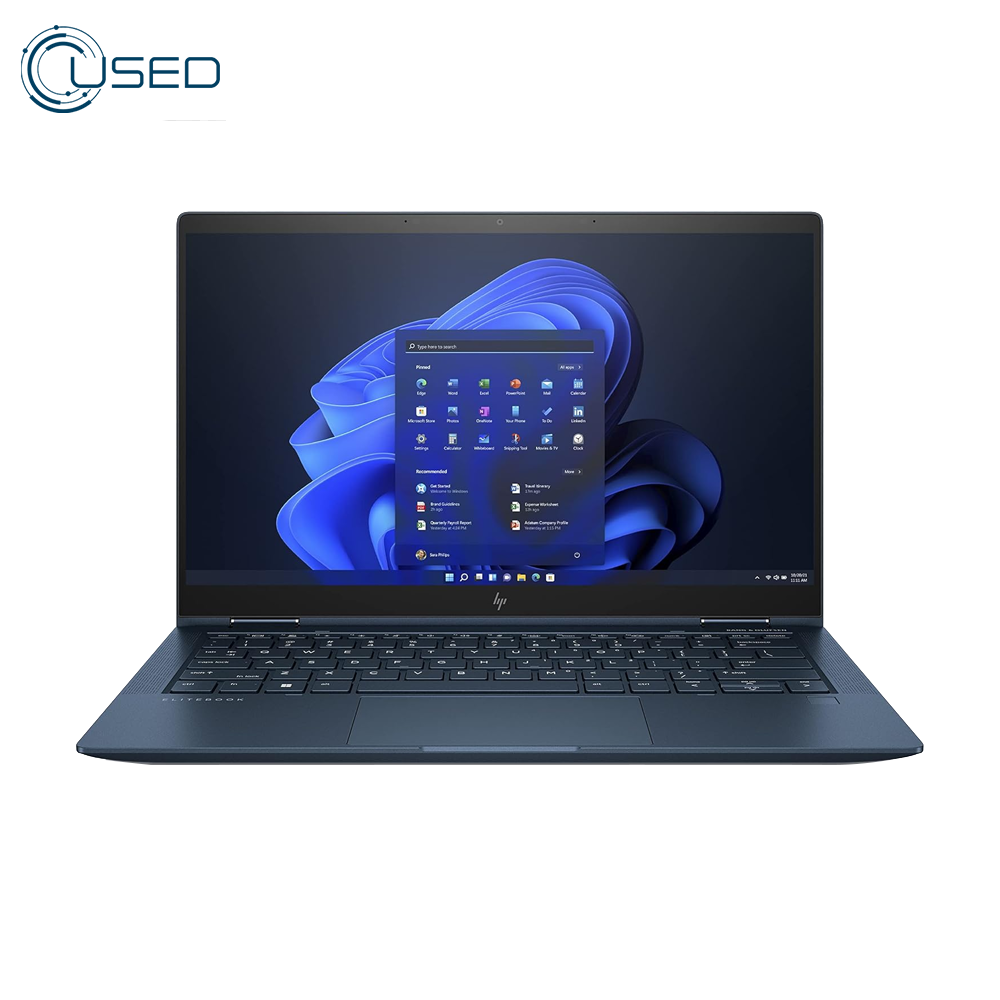 Laptop Used HP Elite Dragonfly G2 X360 (I7/1185G7 - 16G DDR4 - 256G M.2 NVMe - Intel Irirs Xe - Cam - Touch 13.3 Inch IPS 360°)