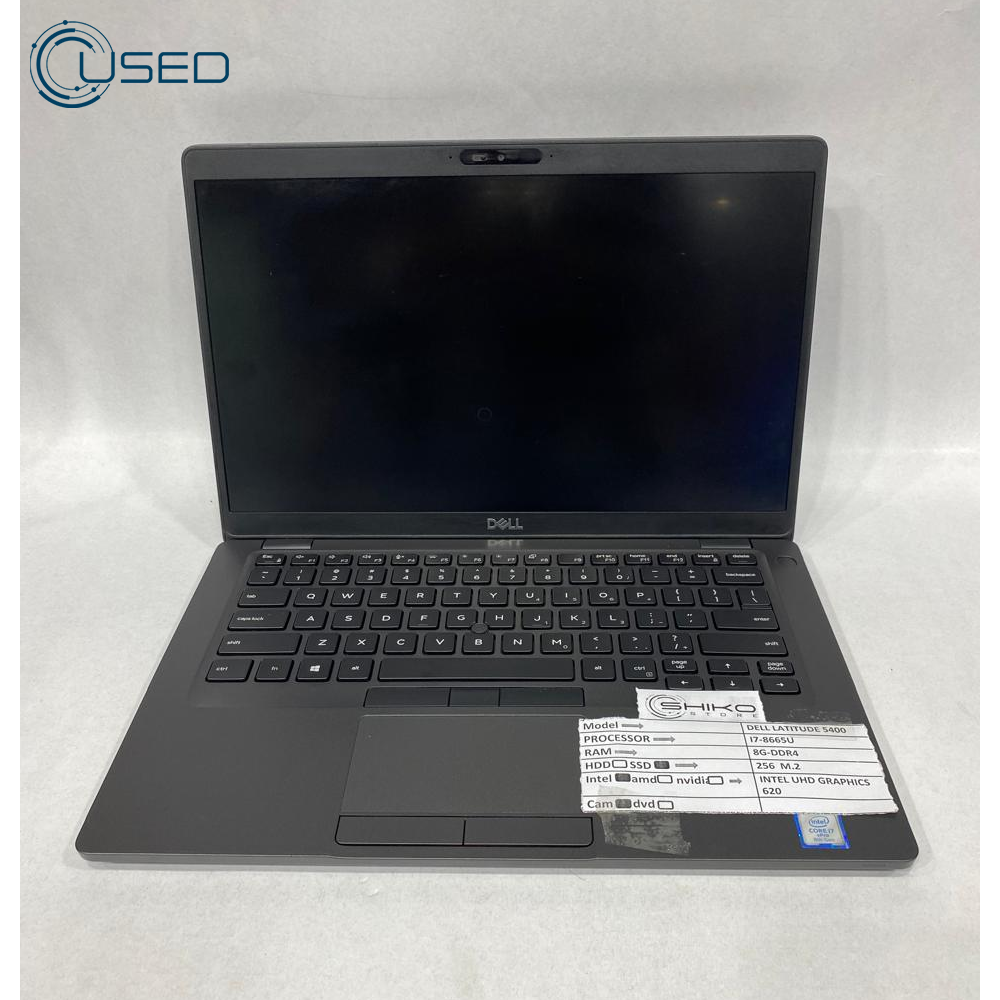 Laptop Used Dell Latitude 5400 (I7/8665U - 8G DDR4 - 256G M.2 NVMe - Intel UHD Graphics - Cam - 14.0 Inch)