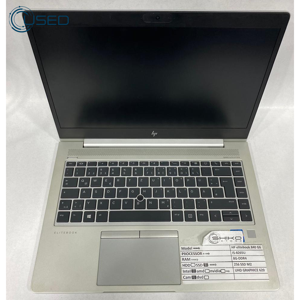 Laptop Used HP EliteBook 840 G6 (I5/8265U - 8G DDR4 - 256G M.2 NVMe - Intel UHD Graphics 620 - Cam -14.0 INCH)