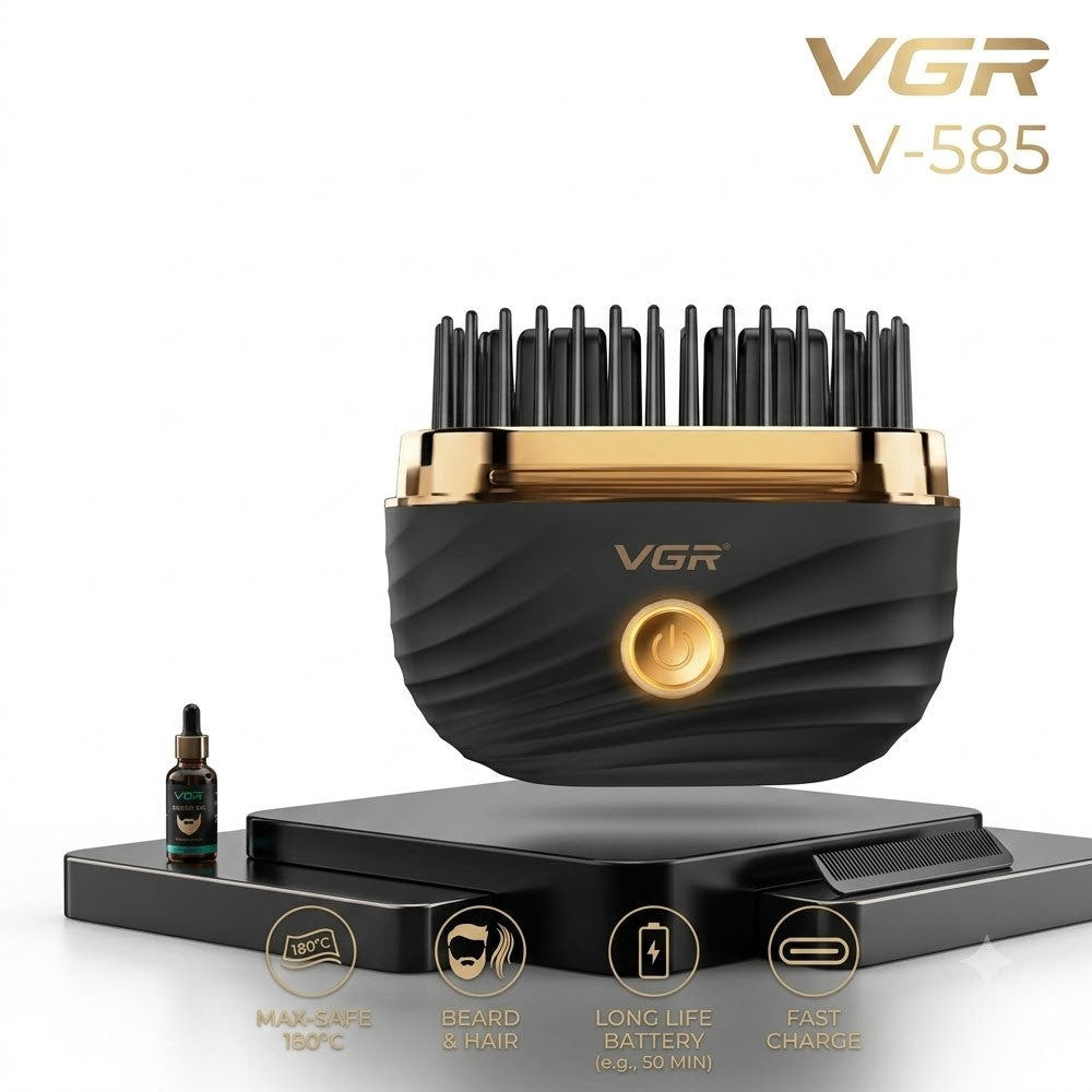 VGR V-585 Professional Hair Straightener Comb