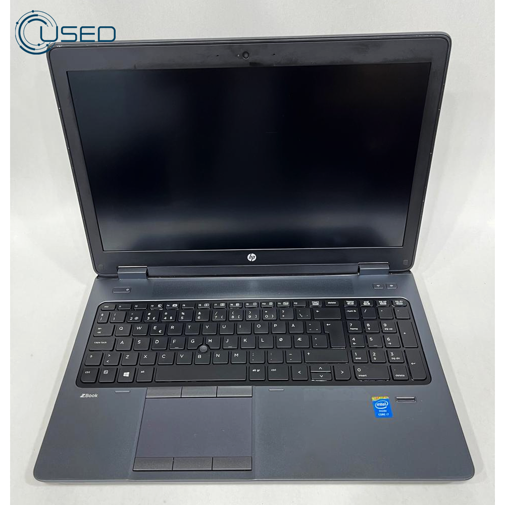 Laptop Used Workstation HP ZBook 15 G2 (I7/4800MQ - 16G DDR3 - 256G SSD - Quadro K610M 1G DDR5 - Cam - 15.6 Inch)