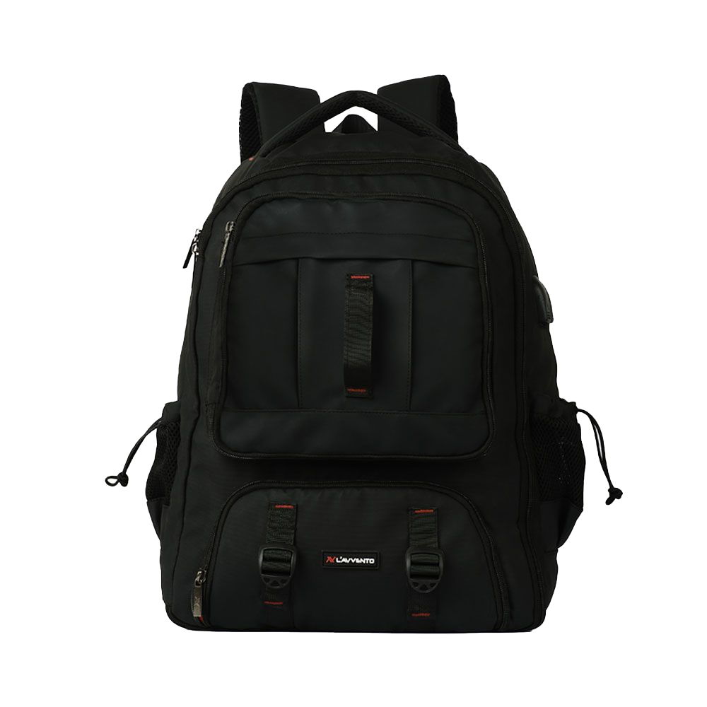 Lavvento BG841 15.6 Inch Laptop Backpack - Black