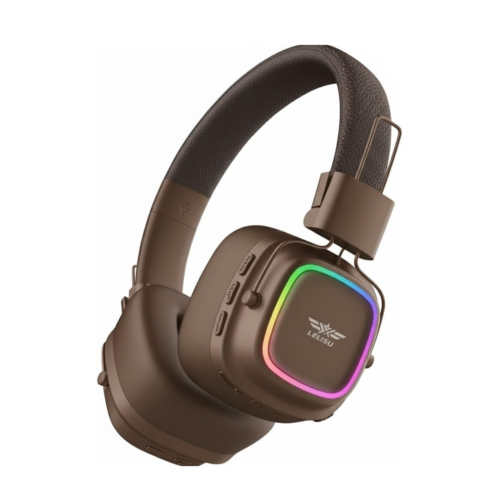 Lelisu LS-258 Blueooth Headphone - Brown