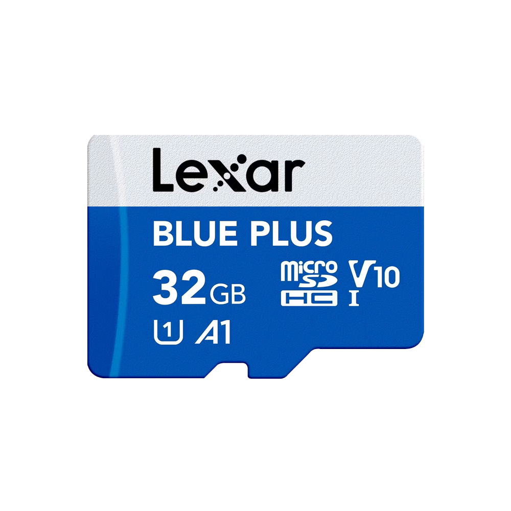 Lexar Blue Plus 32GB Class 10 microSD Memory Card