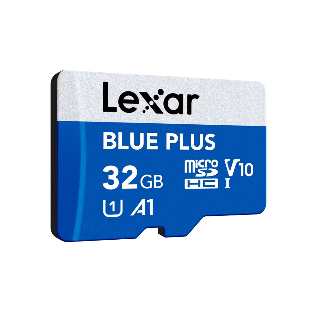 Lexar Blue Plus 32GB Class 10 microSD Memory Card