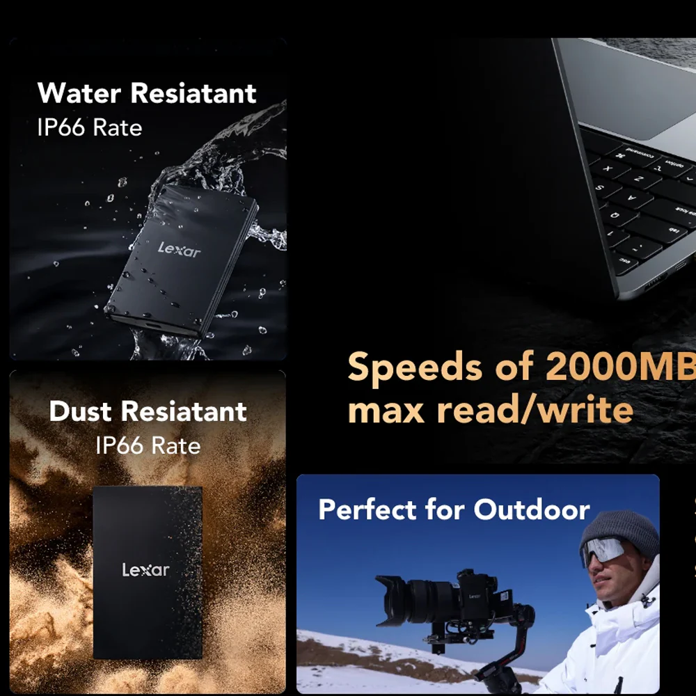 Lexar Armor 700 2TB External SSD